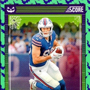 Dalton Kincaid #30 Buffalo Bills; Grüne Fledermäuse; Panini Score-a-Treat Fussball 2024