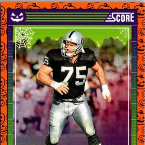 Howie Long #153 Las Vegas Raiders; Abóboras Laranjas; Futebol Panini Score-a-Treat 2024