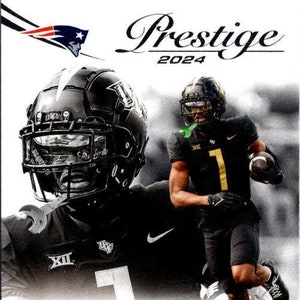 Javon Baker, 346 Patriots de la Nouvelle-Angleterre ; Débutant ; Ballon de football Panini Prestige 2024