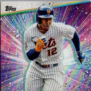 Francisco Lindor #SMLB42 Mets de New York ; Insertion des étoiles de la MLB ; Topps Baseball 2024