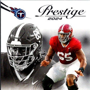 JC Latham # 316 Tennessee Titans; Beginner; Panini Prestige Football 2024