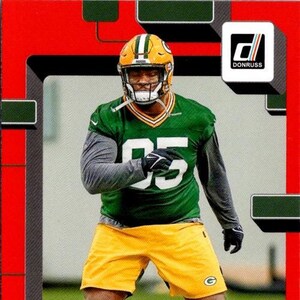 Devonte Wyatt #360 Green Bay Packers; Rated Rookie - Red Press Proof; Panini Donruss Football 2022
