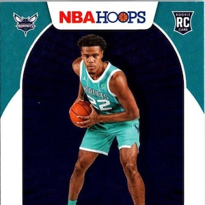 Vernon Carey Jr #214 Charlotte Hornets; Novato; Panini NBA Hoops 2020