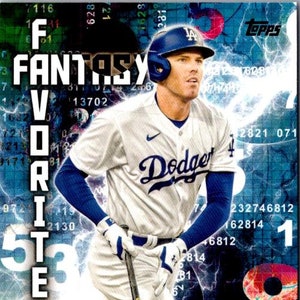 Freddie Freeman #FF13 Los Angeles Dodgers; Fantasy Favorites; Topps Baseball 2024