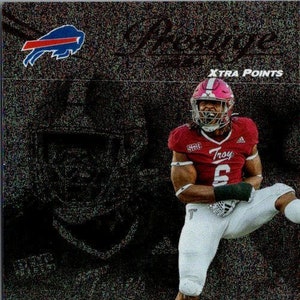 Javon Solomon #376 Büffelleder; Rookie - Xtra Punkte Punkte Parallel; Panini Prestige Fussball 2024