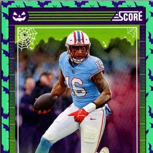 Treylon Burks # 275 Tennessee Titans; Groene vleermuizen; Panini Score-a-Treat-voetbal 2024