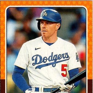 Freddie Freeman # NAP7 Dodgers de Los Angeles ; insertion d'interprètes New Age ; Topps Héritage Baseball 2024