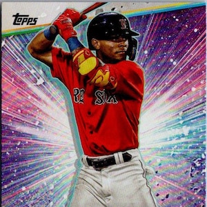 Ceddanne Rafaela #SMLB48 Boston Red Sox; Rookie - Stars of MLB Insert; Topps Baseball 2024