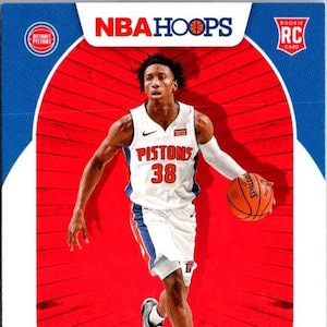 Saben Lee #206 Detroit-zuigers; Beginner; Panini NBA-hoepels 2020