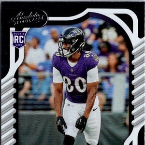 Isaiah Probabilmente #164 Baltimore Ravens; Rookie; Panini Absolute Football 2022