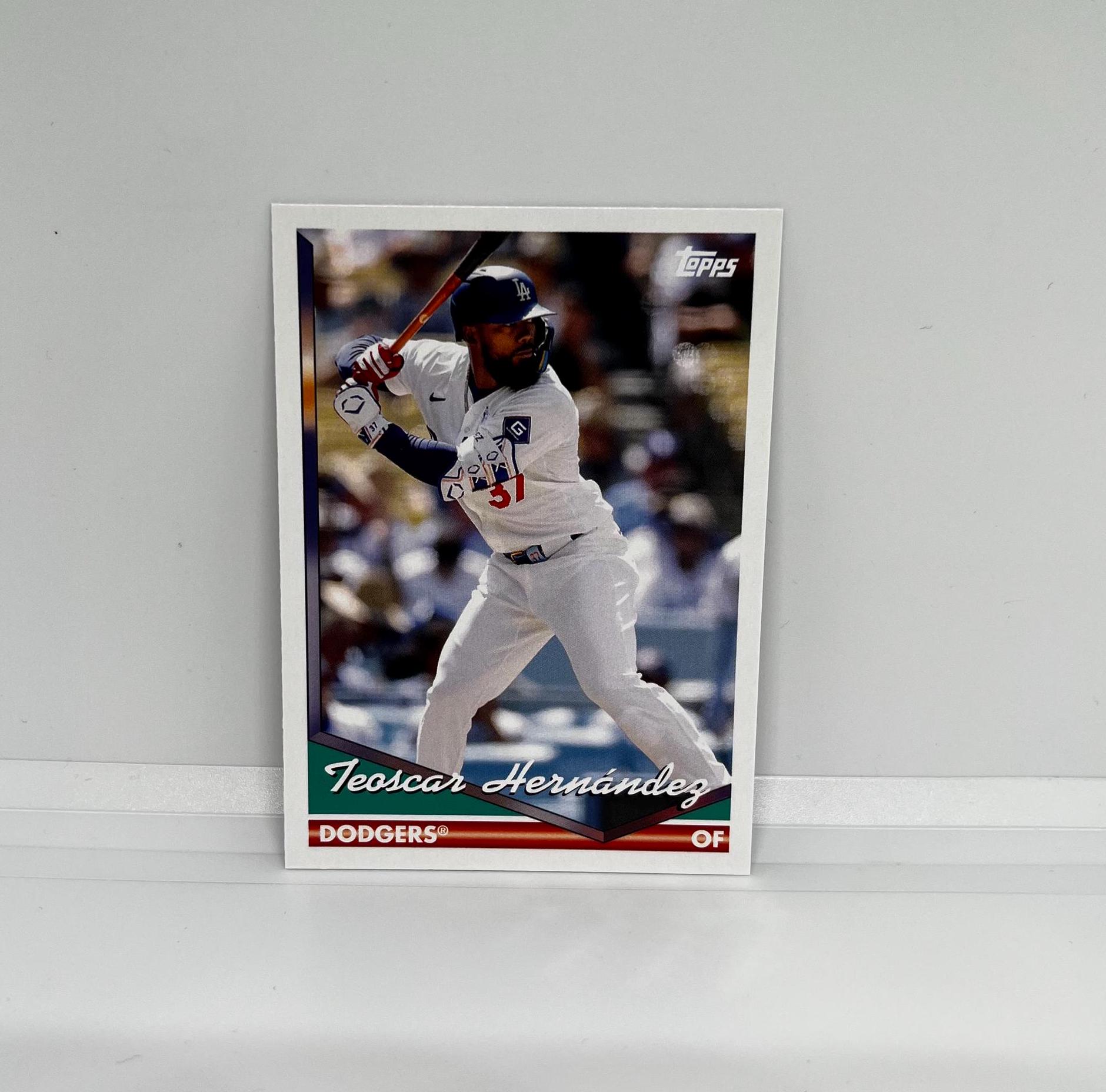 2024 Topps Update Series Teoscar Hernandez All Star Stitches Relic 