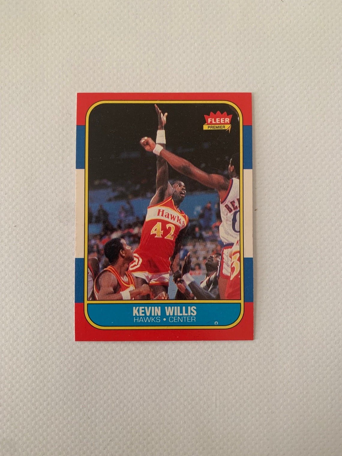 Kevin Willis 126 Atlanta Hawks Rookie Card Fleer NBA | Etsy