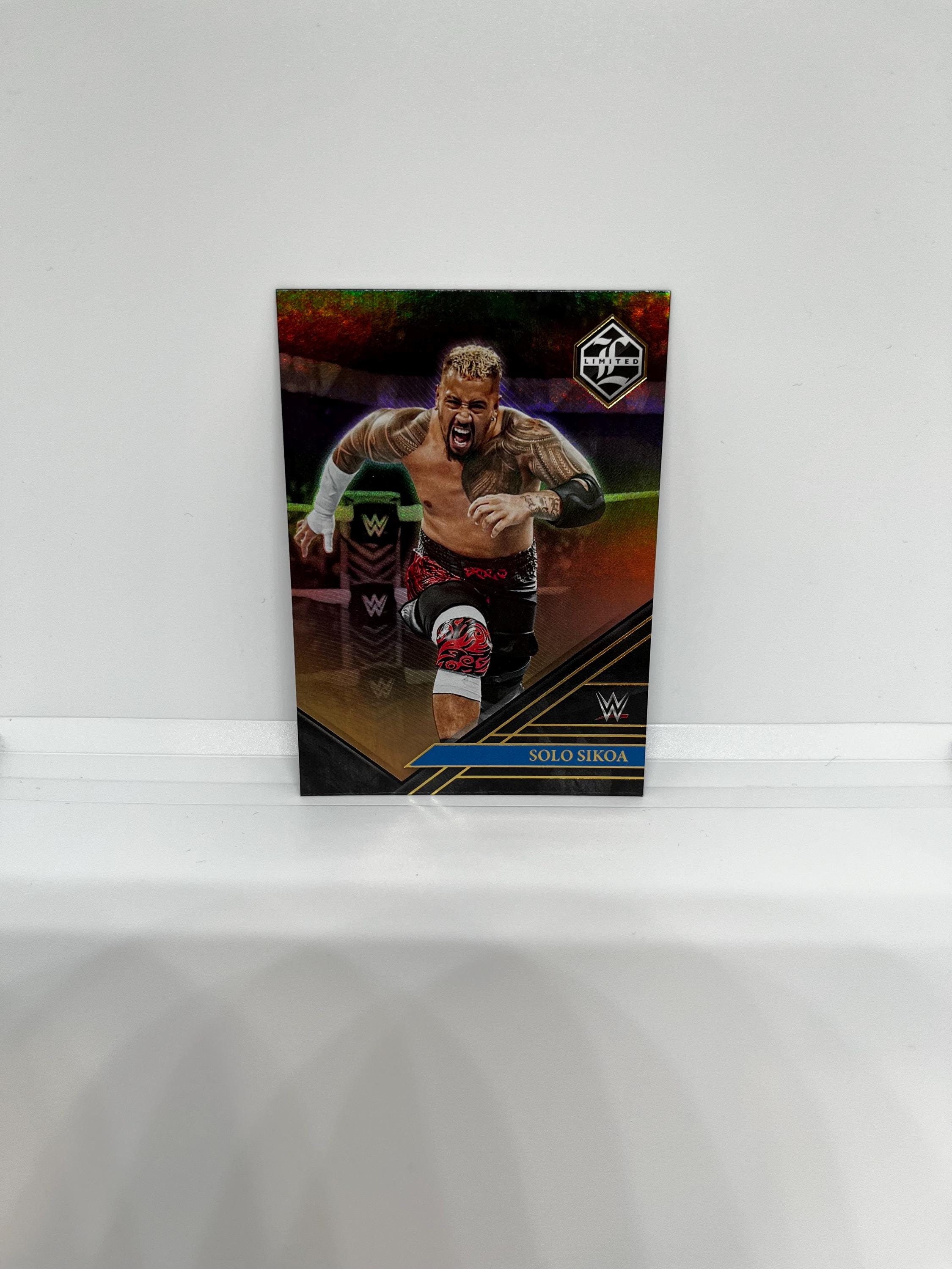 Solo Sikoa #241; Limited Insert; Panini WWE Chronicles 2023