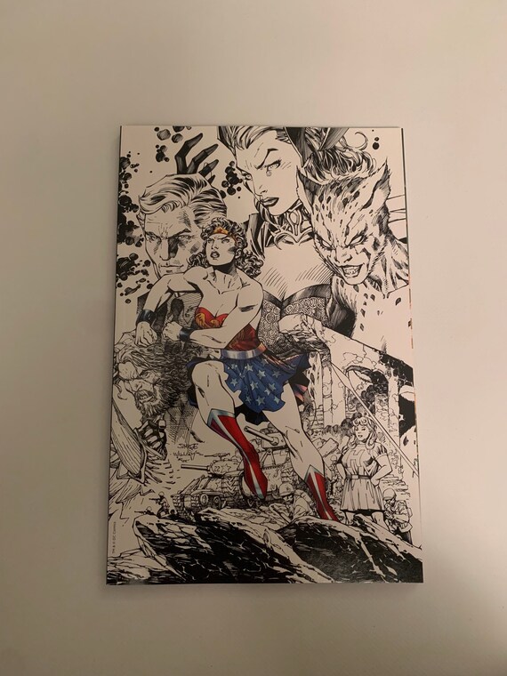 Wonder Woman Sketch Jim Lee