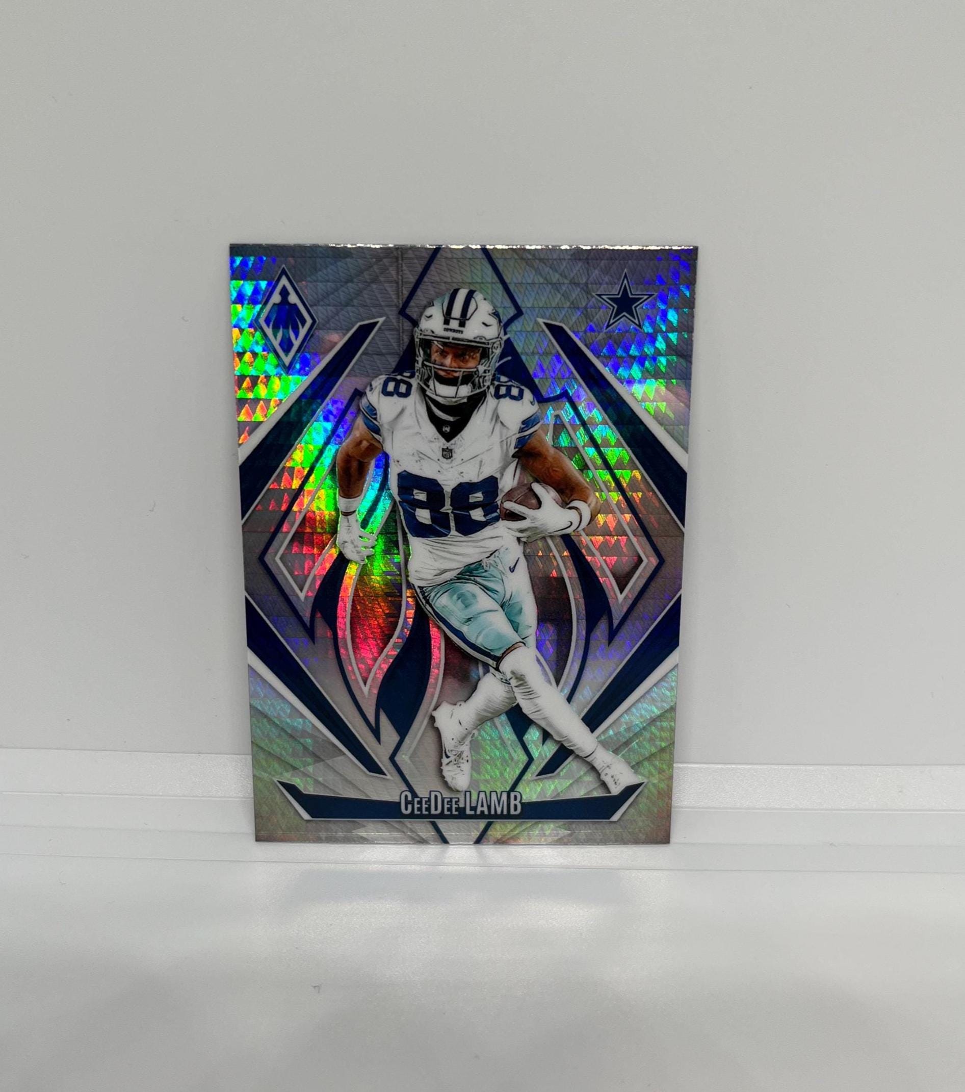 Ceedee Lamb #21 Dallas Cowboys; Hyper Parallel; Panini Phoenix