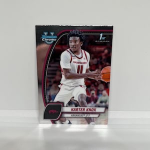 Karter Knox #41; 1.Bogenschütze; Topps Bowman U Chrome Basketball 2025