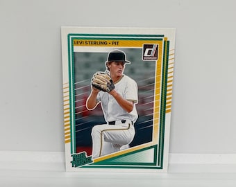Levi Sterling #164 Piratas de Pittsburgh; Prospecto Calificado; Panini Donruss Baseball 2025