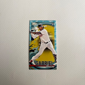 Gabriel Arias #MRIP-GA Guardianes de Cleveland; Inserto pequeño; Numerado 20/30; Top Béisbol 2022