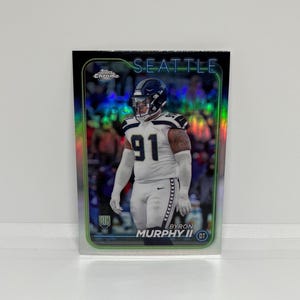Byron Murphy II #297 Seattle Seahawks; Rookie - Refractor; Topps