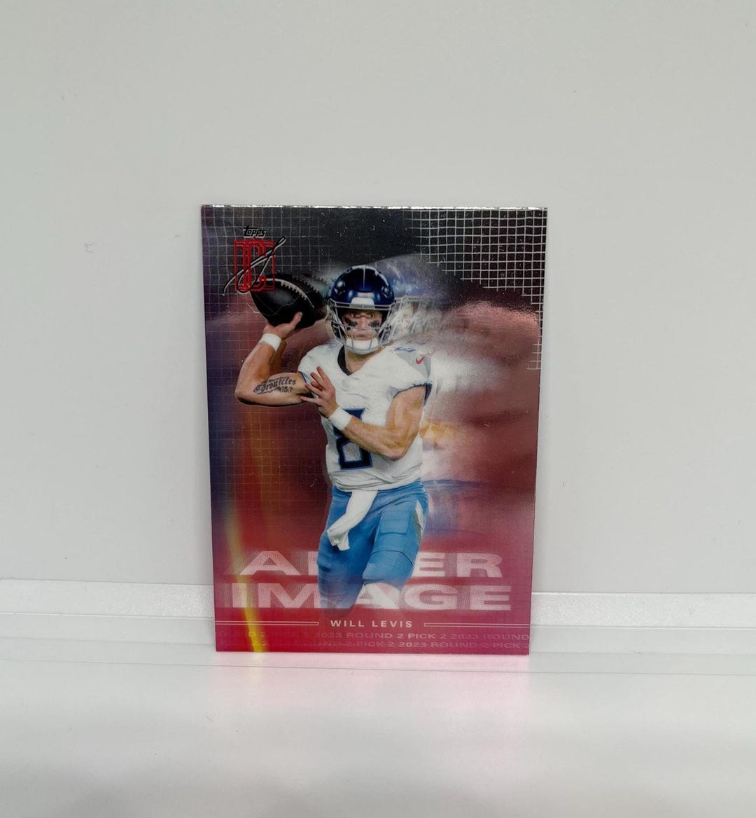 Will Levis #AI5 Tennessee Titans; After Image Insert; Topps