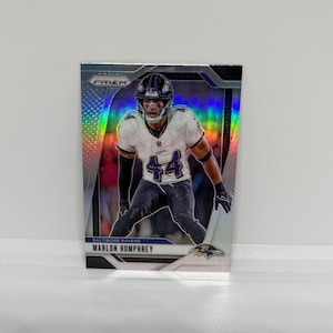 Marlon Humphrey #24 Baltimore Ravens; Silber Primitiv; Panini Prizm Fussball 2024