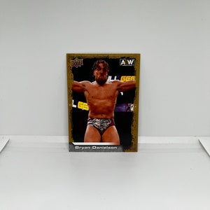 Bryan Danielson #57; Gold Parallel; Upper Deck AEW 2022