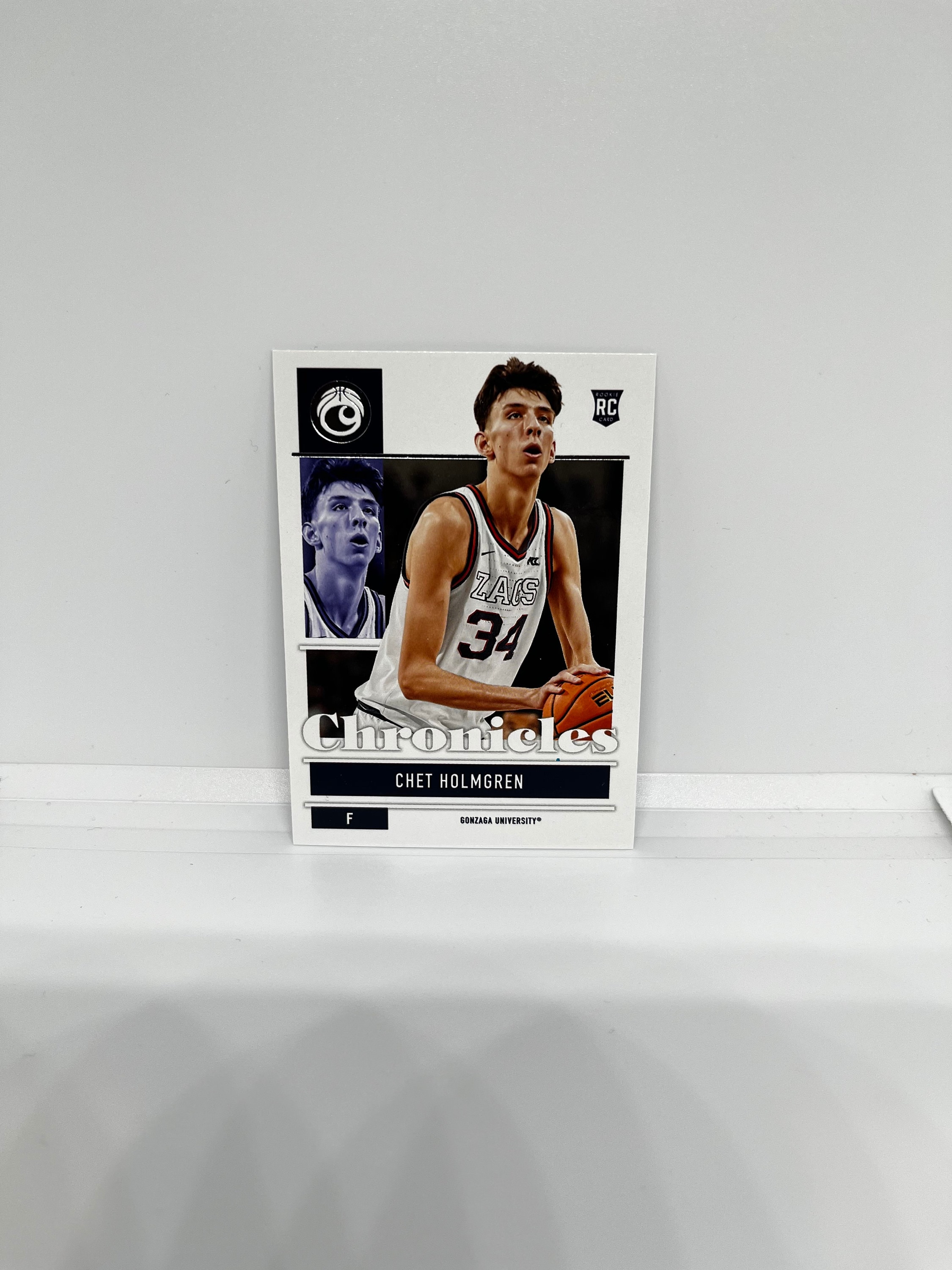 Chet Holmgren #1 Oklahoma City Thunder; Rookie; Panini 