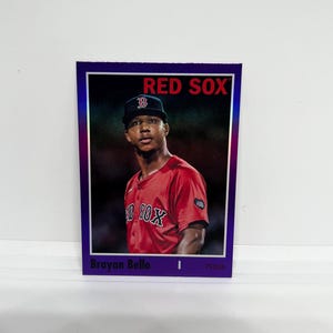 Brayan Bello #194 Boston Red Sox; Foil viola; Topps Archive Baseball 2024