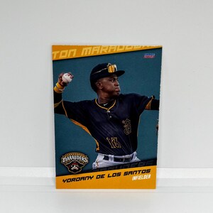 Yordany De Los Santos #10 Bradenton Marauders; Prospect Card; MiLB Choice 2023