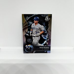 Nick Pratto #8 Kansas City Royals; Rookie; Topps Bowman Platinum 2023