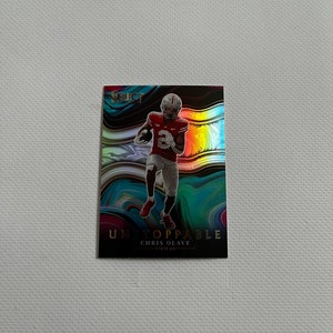 Chris Olave #US-CO New Orleans Saints; Rookie - Unstoppable Silver Prizm; Panini Select Draft Picks Football 2022