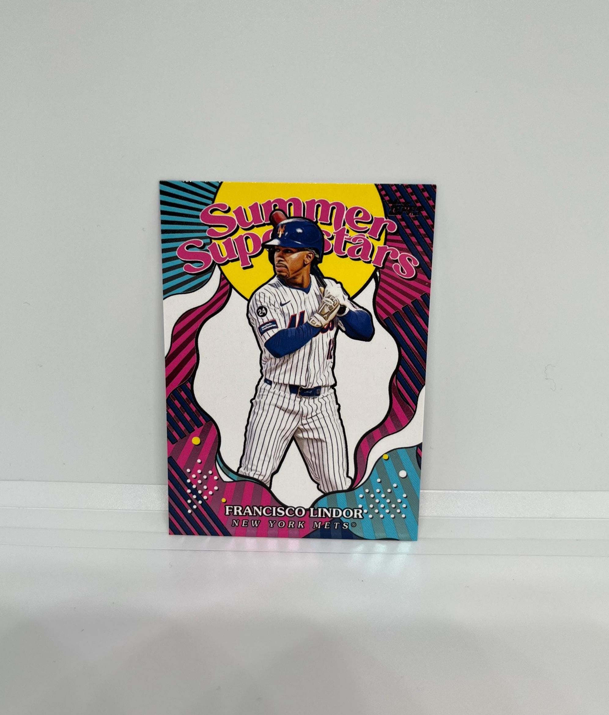 Francisco Lindor #SS27 New York Mets; Summer Superstars Insert