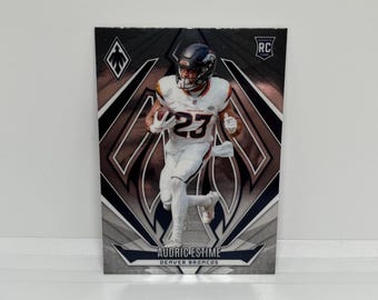 Audric Estime #156 Denver Broncos; Rookie; Panini Phoenix Football 2024