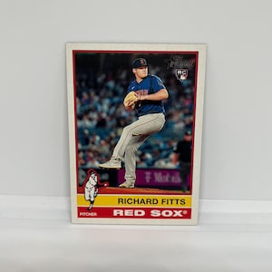 Richard Fitts #471 Boston Red Sox; Rookie - High Number SP; Topps
