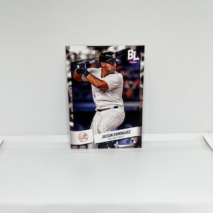 Jasson Dominguez #160 des Yankees de New York ; Débutant ; Topps dans la grande ligue de baseball 2024