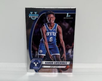 Kanon Catchings #40; 1.er arquero; Topps Bowman U Chrome Basketball 2025