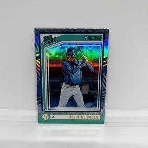 Josue De Paula #113 Los Angeles Dodgers; Prospecto Classificado - Liberty Parallel; Panini Donruss Baseball 2024