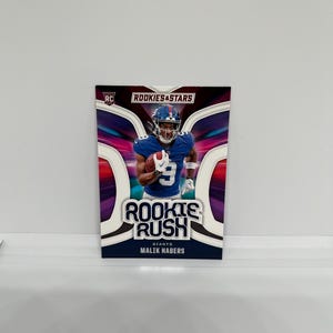 Malik Nabers #RRMNS New York Giants; Rookie Rising Einsatz ; Panini Rookies & Stars Fussball 2024