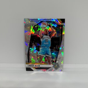 Lindsay Allen #107 Chicago Sky; Prizm de gelo rachado; Basquete Panini WNBA Prizm 2024