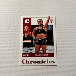 Tracy Cortez #85; Base Rookie; Panini UFC Chronicles 2022