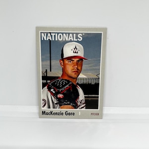 MacKenzie Gore #166 Washington Nationals; Topps Archive Baseball 2024