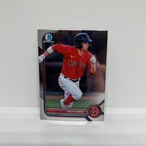 Nick Yorke #BCP192 Boston Red Sox; Prospect; Topps Bowman Chrome Baseball 2022