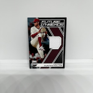 Jäger Hollan #FTHH Cincinnati Reds; Future Threads - Aufnäher/Patch; Panini Elite Extra Edition Baseball 2023