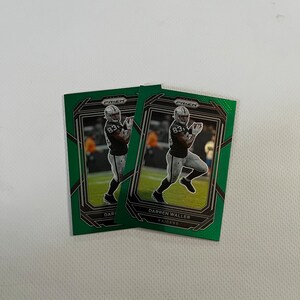 Darren Waller #173 Raiders di Las Vegas; Premio verde; Panini Prizm Calcio 2022