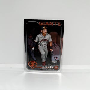 Jung Hoo Lee #USC185 San Francisco Giants; Estreia de novato; Topps Chrome Baseball 2024