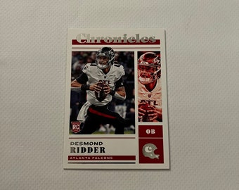 Desmond Ridder #40 Atlanta Falcons; Chronicles - Rookie; Panini Chronicles Football 2023