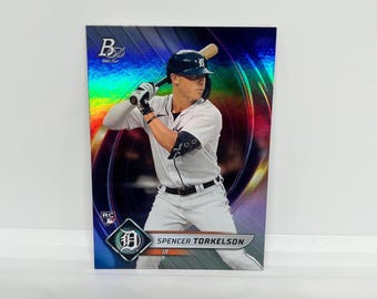 Spencer Torkelson #19 Detroit Tigers; Rookie; Topps Bowman Platinum 2022