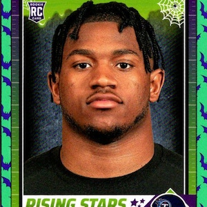 Dillon Johnson #16 Tennessee Titans; Beginner: groene vleermuizen; Panini Score-a-Treat-voetbal 2024