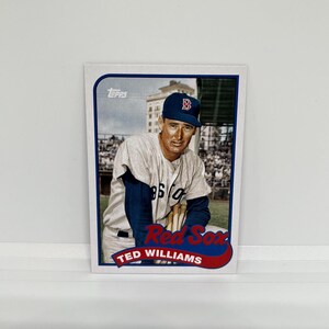 Ted Williams/Carl Yastrzemski #89DH19 Boston Red Sox; Doppio incontro; Archivio Topps Baseball 2023