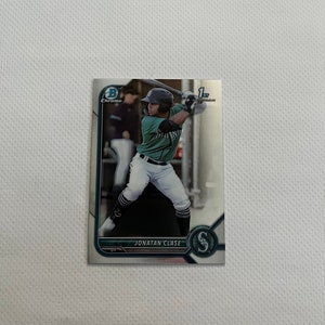 Jonatan Clase #BCP-118 Seattle Mariners; Rookie; Topps Bowman Chrome Baseball 2022